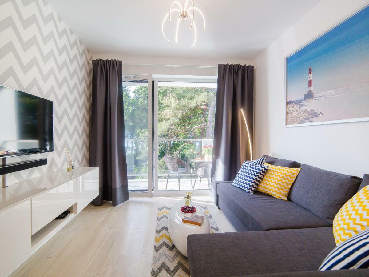 Lucky40 - Apartament Z Widokiem Na Morze, Spa Gratis, Dwie Sosny Ustronie Morskie Eksteriør billede